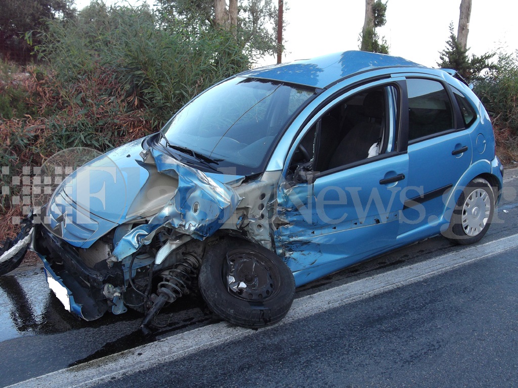 Σοβαρό τροχαίο στην εθνική οδό Χανίων - Ρεθύμνης