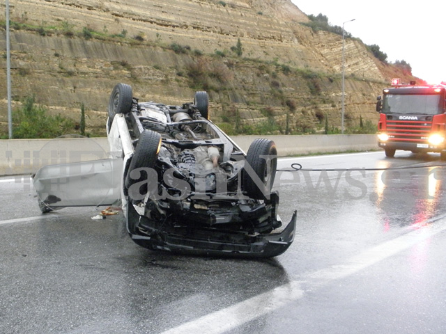 Τραγωδία με ένα νεκρό σε τροχαίο στα Χανιά (φωτο)