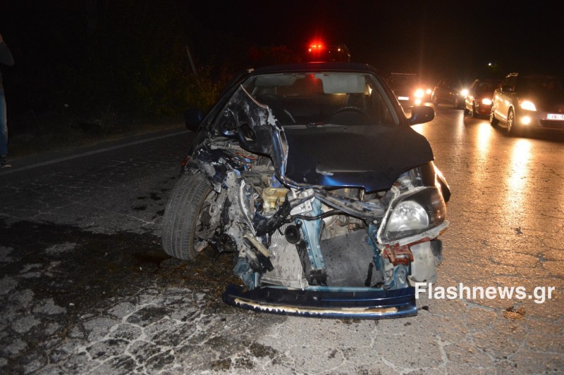 Δύο τροχαία ατυχήματα την νύχτα στα Χανιά (Photo-video)