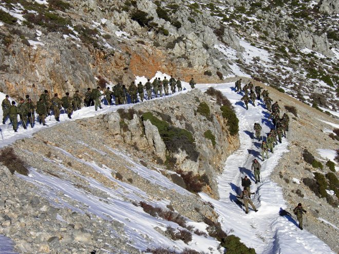 Χανιά: Τα κομάντα της 1ης ΜΑΛ σε επιχείρηση ανορθόδοξου πολέμου στον Ομαλό (Photos)