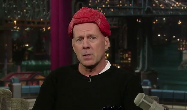 Ο Bruce Willis με στυλ Lady Gaga!