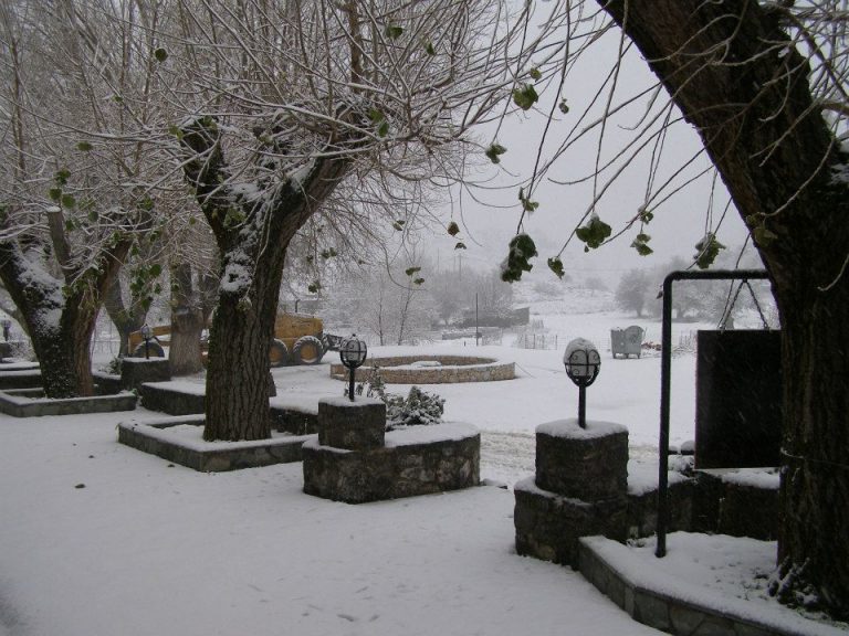 Ξεκίνησε η επέλαση του χιονιά στη Κρήτη