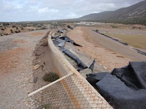 Έκλεψαν ολόκληρη την περίφραξη λιμνοδεξαμενής στην Κίσαμο