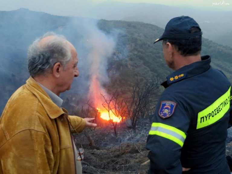 Σε ύφεση οι πυρκαγιές στο Νομό Χανίων - Σε επιφυλακή οι πυροσβεστικές δυνάμεις