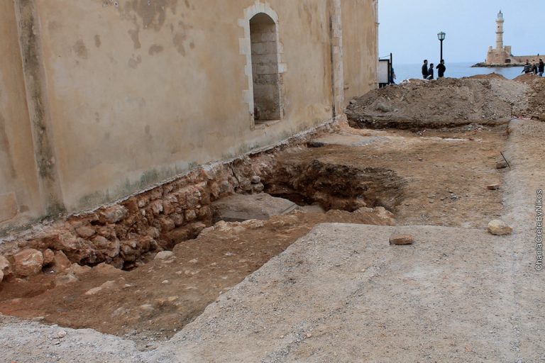 Έρευνες για τον Ναό κάτω απο το Τζαμί του λιμανιού των Χανίων