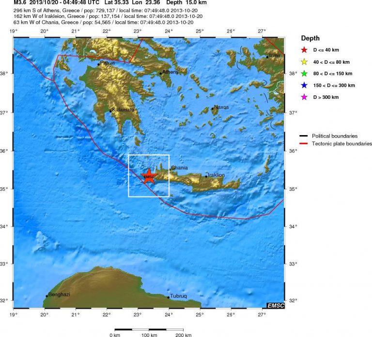 Συνεχίζεται ο χορός των Ρίχτερ σε Χανιά και Ηράκλειο