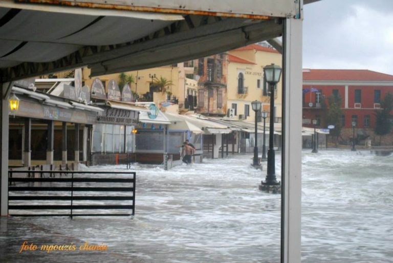 Πόσο νερό έπεσε χθες στην Κρήτη;