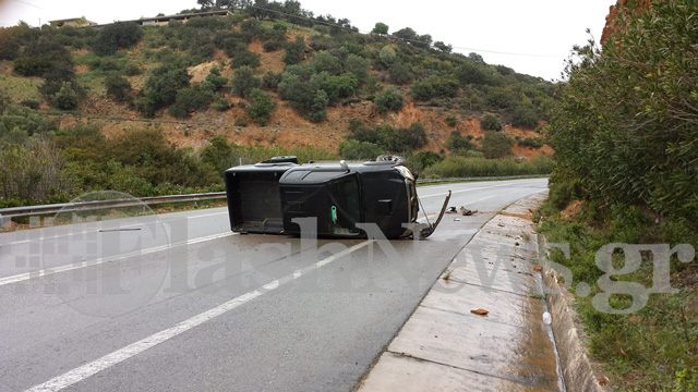 Κρήτη: Είδε τον ουρανό ανάποδα - Από θαύμα γλίτωσε (φώτο)