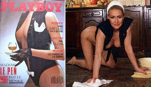 Γυμνό «κουνελάκι» του Playboy υπήρξε η μητέρα της Μαρίν Λεπέν!