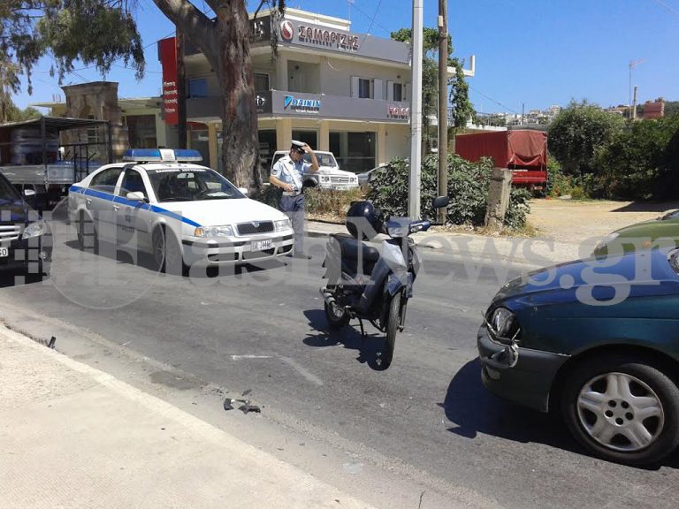 Μποτιλιάρισμα στη Λεωφόρο Καραμανλή από τροχαίο με τραυματισμό