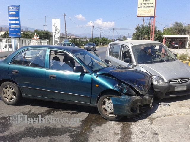 Και άλλο τροχαίο με τραυματία στα Χανία(φώτο)