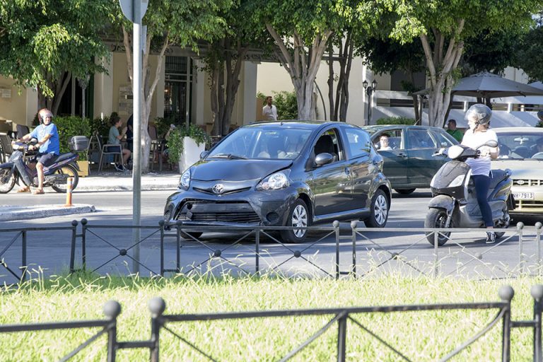 Τρία τροχαία στην πόλη των Χανίων μέσα σε λίγη ώρα