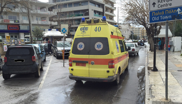 Τροχαίο με παράσυρση ηλικιωμένης στο κέντρο των Χανίων