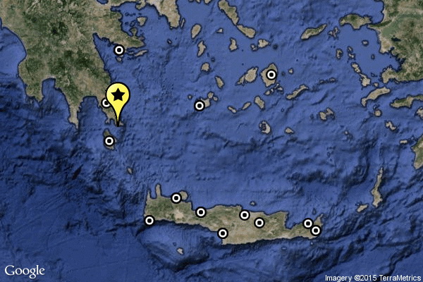 Σεισμός 4,7 Ρίχτερ κούνησε τα Χανιά