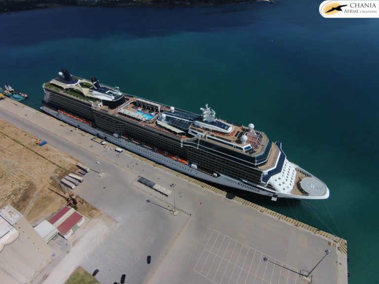 Στα Χανιά το κρουαζιερόπλοιο Celebrity Equinox - Η αποθέωση της πολυτέλειας