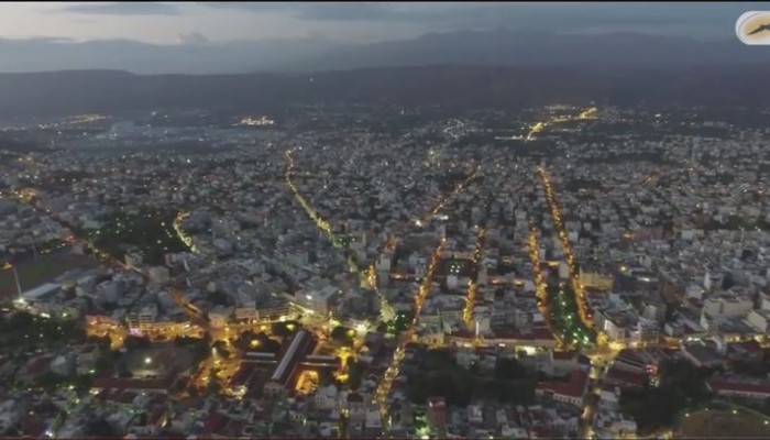 Τα Χανιά σήμερα το ξημέρωμα από ψηλά! (βίντεο)