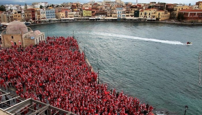 Επώνυμοι στηρίζουν το Santa Run στα Χανιά (βίντεο + φωτο)