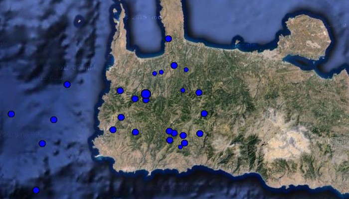 «Ήσυχη νύχτα» πέρασε ο Εγκέλαδος στα Χανιά