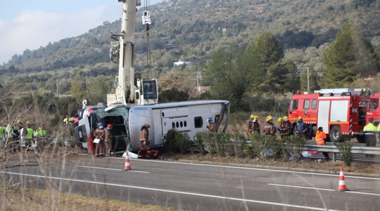 Δυστύχημα με πούλμαν που μετέφερε φοιτητές Erasmus - 14 νεκροί