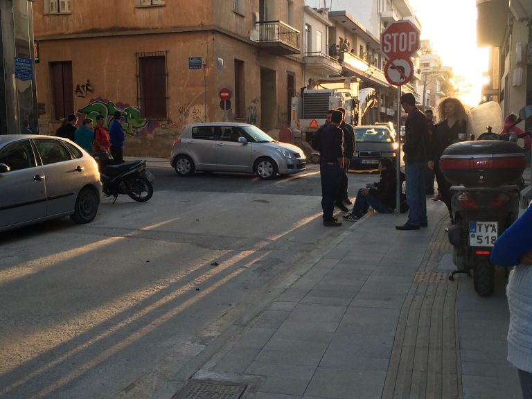 Χανιά: Τροχαίο στην Περίδου (Photos)