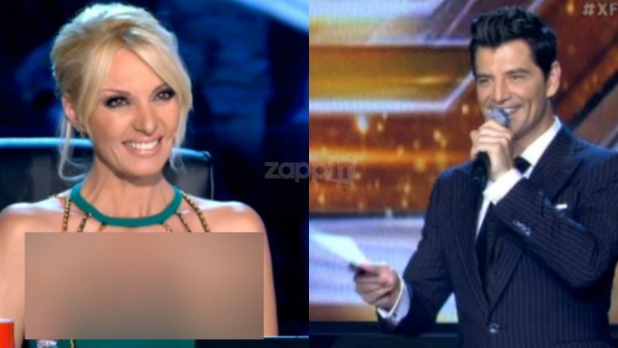 X Factor: Το εκρηκτικό μπούστο της Πέγκυς Ζήνα και το σχόλιο του Σάκη Ρουβά!