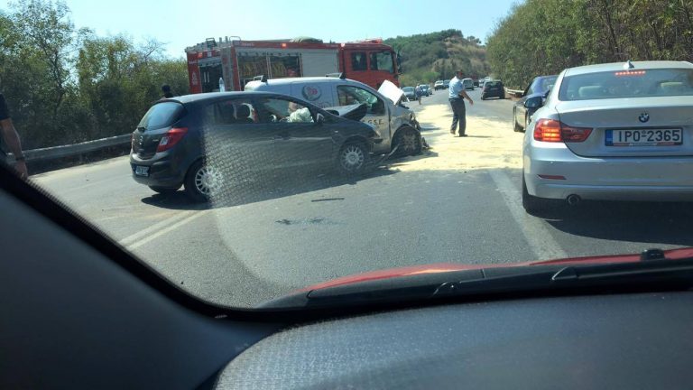 Χανιά: Τροχαίο στον κόμβο Γαλατά (Photos)