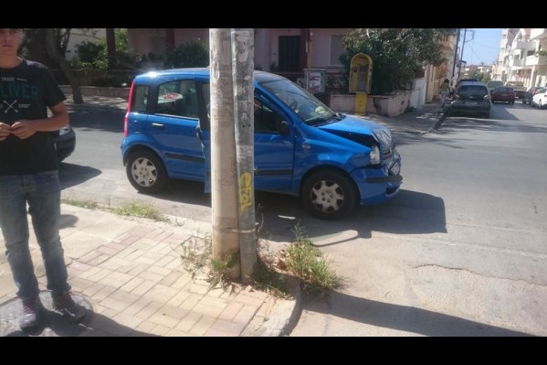 Τροχαίο στο κέντρο των Χανίων