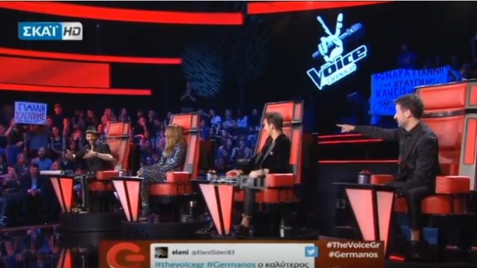 The Voice – Τελικός: Η ακατάλληλη ατάκα του Μουζουράκη! Η αντίδραση του Μαραβέγια