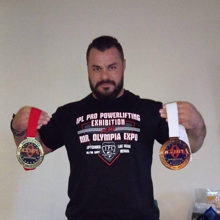 Τραυματίστηκε o Χανιώτης powerlifter Παντελής Σαπουνάκης αλλά κατάφερε να τερματίσει τρίτος στο κόσμο (video + φωτο)