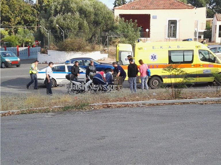 Τραυματίστηκε άτομο σε τροχαίο στα Χανιά