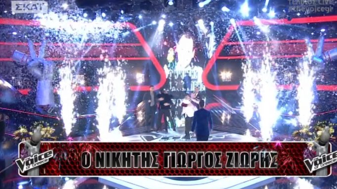 The Voice: Νικητής ο Γιώργος Ζιώρης!