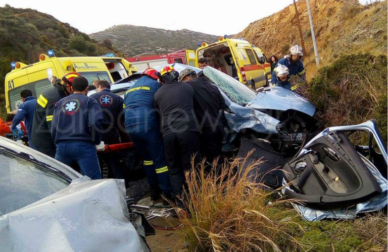 Σοβαρό τροχαίο με εμπλοκή παιδιών στην Εθνική - Τουλάχιστον ένας νεκρός (φωτο)