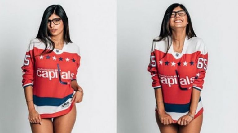 Η Mia Khalifa παραλίγο να πιάσει τα γεννητικά όργανα ενός παλαιστή (video)