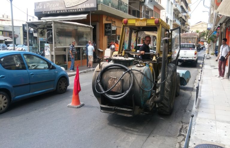 Προσοχή! Έργα της ΔΕΥΑΧ στον πιο κεντρικό δρόμο των Χανιών (φωτο)