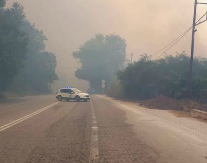 Χανιά: Αναζοπυρώσεις στον Αποκόρωνα Έκλεισε και πάλι η Εθνική οδός