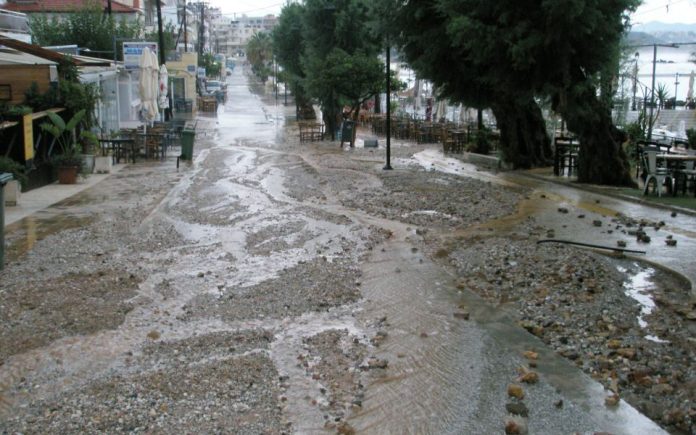 Χανιά: Μεγάλες καταστροφές με την πρώτη βροχή στη Νέα Χώρα (Photos)