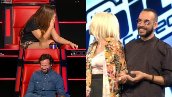 The Voice: Η ακατάλληλη ατάκα του Μουζουράκη έκανε χαμό! «Θα παίζει μετά τις 12 η εκπομπή…»