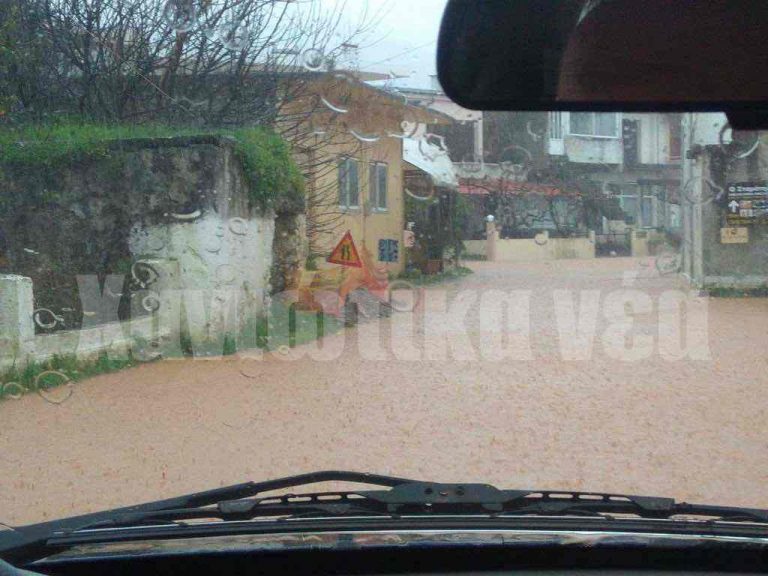 Πλημμυρισμένα χωριά στο δήμο Πλατανιά