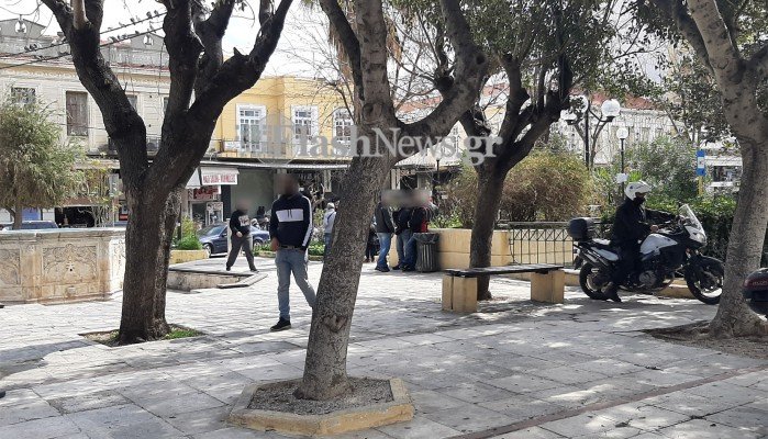 Συμπλοκή αλλοδαπών στο κέντρο των Χανίων (φωτο)