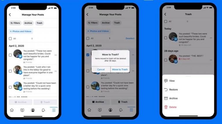 Νέο εργαλείο του Facebook επιτρέπει τη διαγραφή ή απόκρυψη παλιών αναρτήσεων