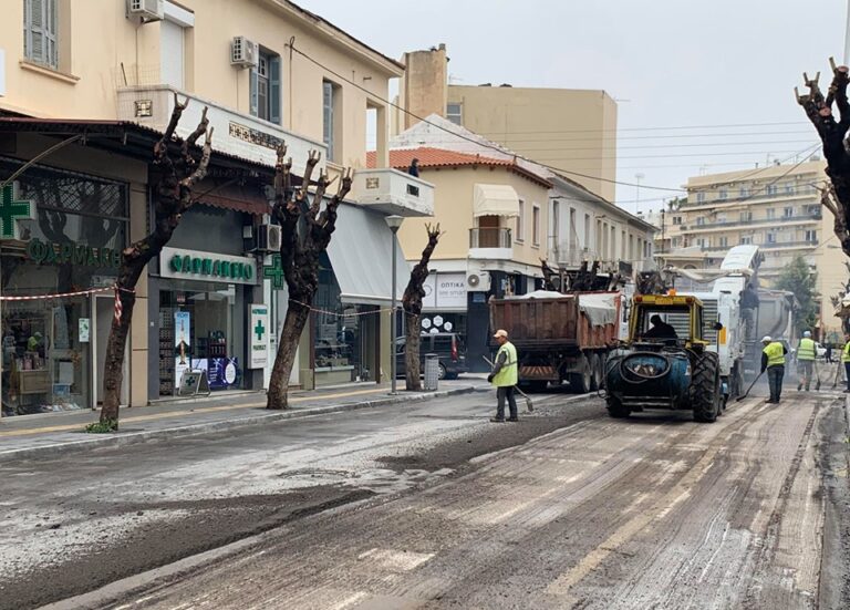 Χανιά: Νέες εργασίες στην οδό Κυδωνίας - Απαγόρευση και ρύθμιση κυκλοφορίας