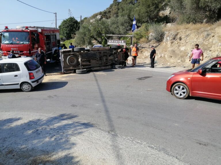 Τραγωδία στα Χανιά - Νεκρός άνδρας σε τροχαίο κοντά στα Φαλάσαρνα (φωτο)