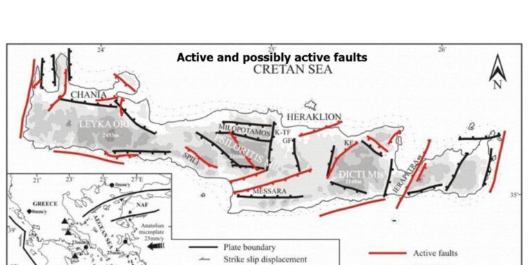 Αυτά είναι τα πιο επικίνδυνα ρήγματα της Κρήτης (video)