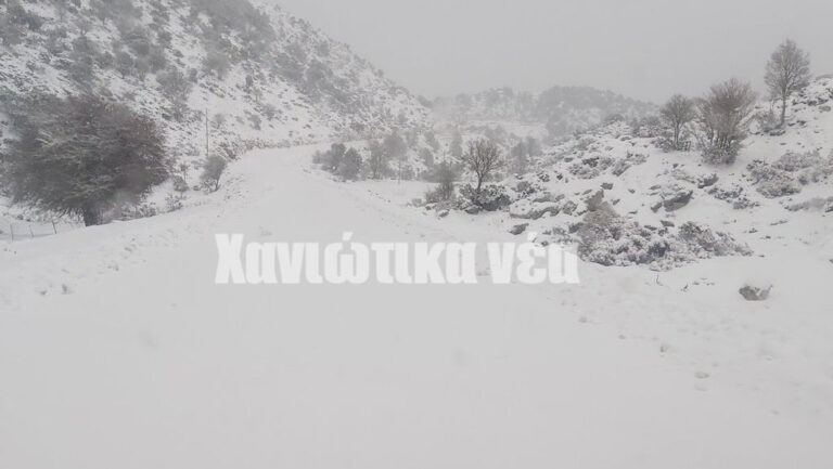 Χανιά: Μαγευτικός και… αποκλεισμένος ο Ομαλός (φωτo)