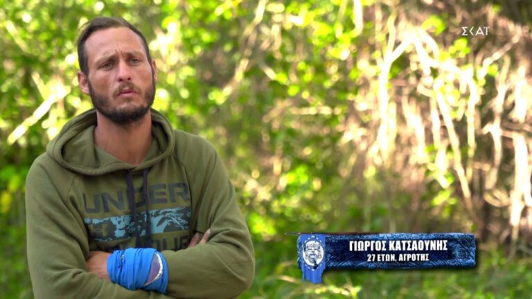 Survivor: Ο Γιώργος Κατσαούνης «ξεσκεπάζει» τους Μπλε (video)