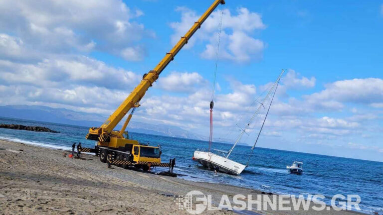 Χανιά: Λύθηκε το μυστήριο με το «ακυβέρνητο» ιστιοπλοϊκό που ξεβράστηκε στην Αγία Μαρίνα (φωτο)