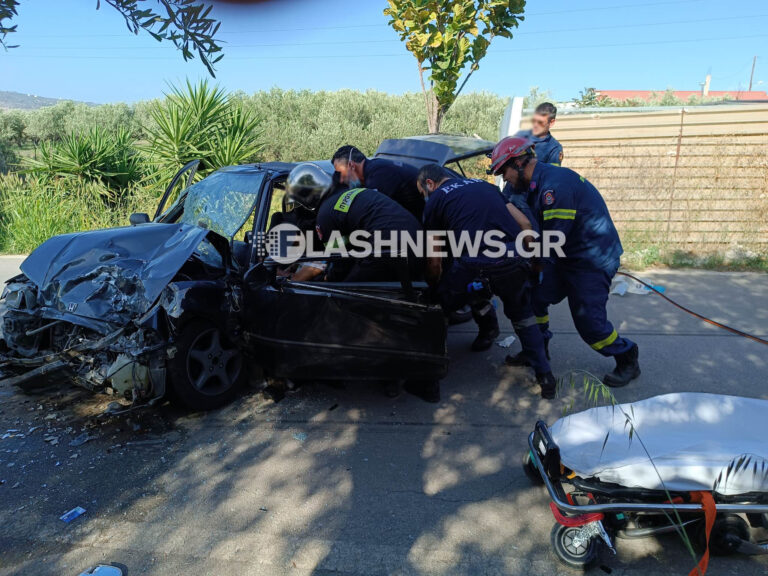 Χανιά: Σοβαρό τροχαίο με εγκλωβισμό - Στο νοσοκομείο δυο τραυματίες (φωτο)