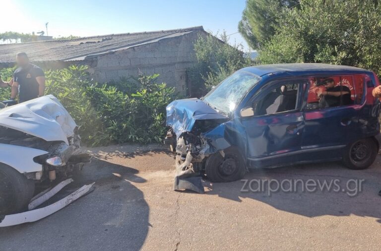 Χανιά: Τροχαίο με εγκλωβισμό στα Τσικαλαριά - Ένας τραυματίας (φωτο)