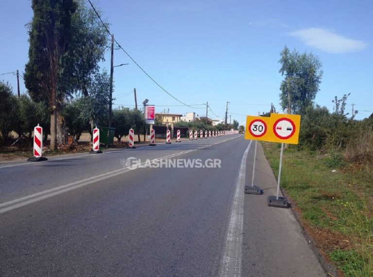 Χανιά: «Μετ’ εμποδίων» θα διεξάγεται η κυκλοφορία από και προς το Αεροδρόμιο (φωτο)