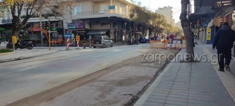 Χανιά: Άνοιξε η οδός Κυδωνίας, αλλά θέλει δουλειά ακόμα (φωτο)